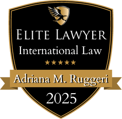 Elite Lawyer 2025 badge, International Law